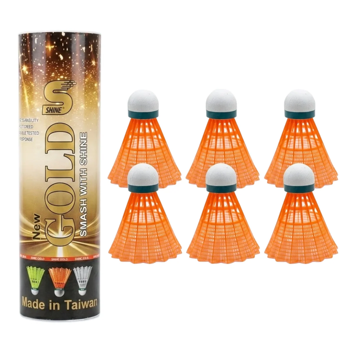 PVC Shuttle SHINE Gold