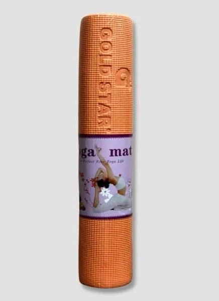 Yoga Mat 6mm Gold Star